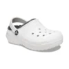 Classic Lined Clog «Branco Cinza»