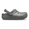 Classic Lined Clog «Cinza ardósia fumado»