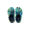 Classic Lined Clog com efeito marmorizado «Blue Tie-Dye»