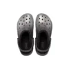 Classic Lined Clog com Glitter «Preto Prateado»
