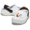 Classic Lined Clog com o Olaf da Disney Frozen para crianças