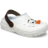 Classic Lined Clog com o Olaf da Disney Frozen para crianças