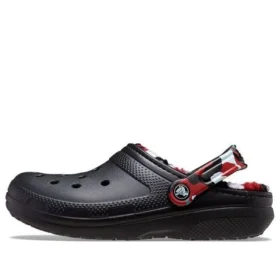 Classic Lined Clog «Preto e Vermelho»