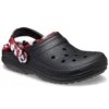Classic Lined Clog «Preto e Vermelho»
