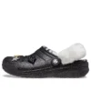 Classic Lined Disco Clog «Preto Branco»