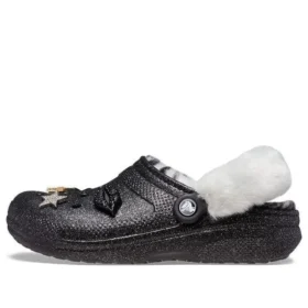 Classic Lined Disco Clog «Preto Branco»