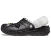 Classic Lined Disco Clog «Preto Branco»