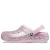 Classic Lined Glitter Clogs «Pink»