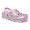 Classic Lined Glitter Clogs «Pink»