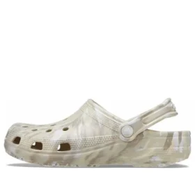 Classic Marbled Clog «Bone & Multi»