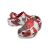 Classic Marbled Clogs “Branco Vermelho Cinza”
