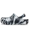 Classic Marbled Clogs «Preto Branco»