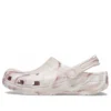 Classic Marbled Clogs «White Pink»