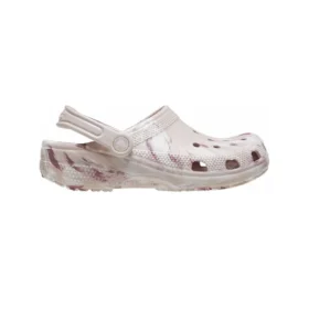 Classic Marbled Clogs «White Pink»