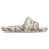 Classic Marbled Sandals «White Brown»
