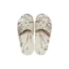 Classic Marbled Sandals «White Brown»