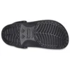 Classic Metallic Crocskin Clogs «Preto»