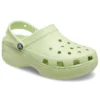 Classic Platform Clog «Celery»