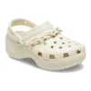 Classic Platform Clog com corrente «Bone»