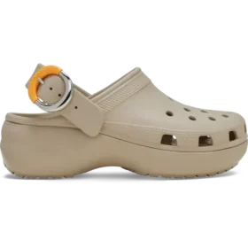 Classic Platform Clog com fivela mergulhada