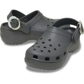 Classic Platform Clog com fivela mergulhada