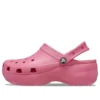 Classic Platform Clog «Hyper Pink»