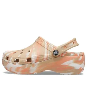 Classic Platform Clog Marmorizado