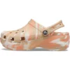 Classic Platform Clog Marmorizado
