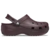 Classic Platform Clogs «Dark Cherry»