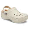 Classic Platform Lined Clog «Bone»