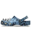 Classic Rebel Clogs «Blue White»