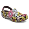 Classic Retro Floral Clogs «Amarelo-Rosa»