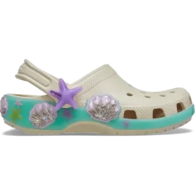 Classic Sea Sparkle Shaker Clog para criança