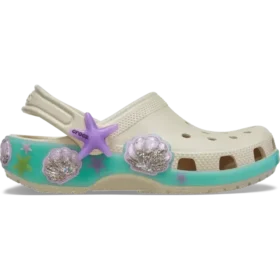 Classic Sea Sparkle Shaker Clog para crianças