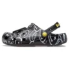 Classic Smiley World Clogs «Black White»