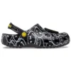 Classic Smiley World Clogs «Black White»