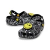 Classic Smiley World Clogs «Black White»