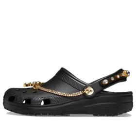 Classic Tiara Clogs «Black Gold»