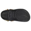Classic Tiara Clogs «Black Gold»