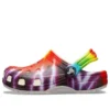 Classic Tie-Dye Clogs «Roxo-Vermelho»
