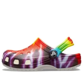 Classic Tie-Dye Clogs «Roxo-Vermelho»