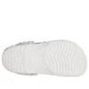 Classic Warped Logo Clogs «Branco Preto»