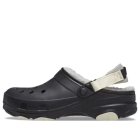 Clogs All-Terrain com forro “Preto Branco”