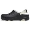 Clogs All-Terrain com forro “Preto Branco”