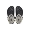 Clogs All-Terrain com forro “Preto Branco”