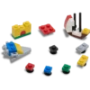 Conjunto de 10 berloques Jibbitz da marca Lego® Conjunto de 10 berloques Jibbitz da marca Lego®