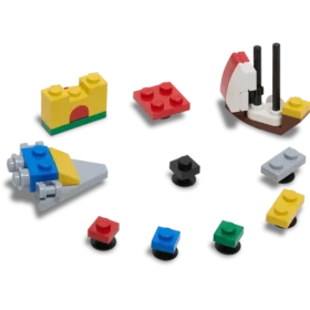 Conjunto de 10 berloques Jibbitz da marca Lego®