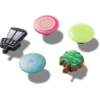 Conjunto de 5 Berloques Jibbitz Disc Golf Conjunto de 5 Berloques Jibbitz Disc Golf