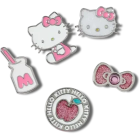 Conjunto de 5 berloques Jibbitz «Hello Kitty Elevated»