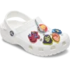 Conjunto de 5 berloques Jibbitz Masters Universe Conjunto de 5 berloques Jibbitz Masters Universe